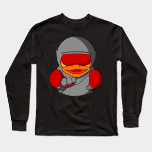 Sci Fi Spaceman Rubber Duck Long Sleeve T-Shirt